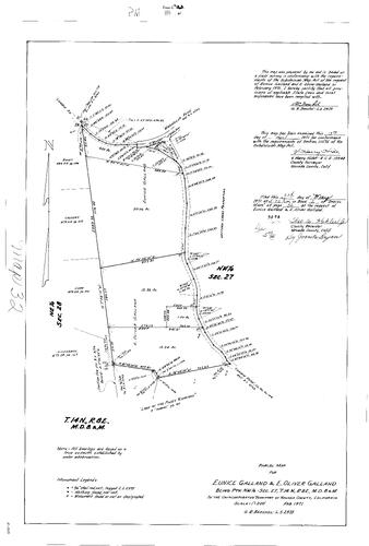 Click to see Parcel Map Book 2, pg. 32 (1971) of Nevada County Recorders Parcel Maps Book 2