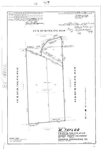 Click to see Parcel Map Book 2, pg. 38 (1971) of Nevada County Recorders Parcel Maps Book 2
