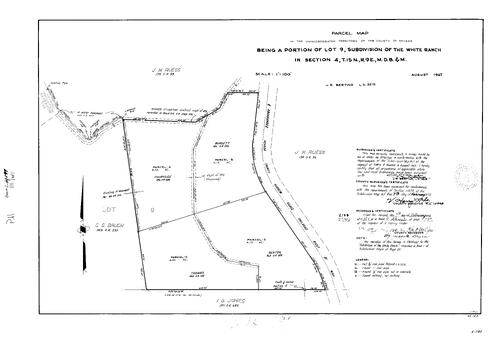 Click to see Parcel Map Book 2, pg. 197 (1972) of Nevada County Recorders Parcel Maps Book 2