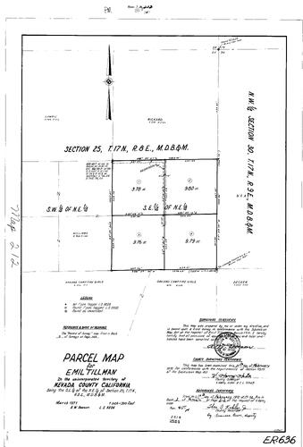 Click to see Parcel Map Book 2, pg. 212 (1972) of Nevada County Recorders Parcel Maps Book 2
