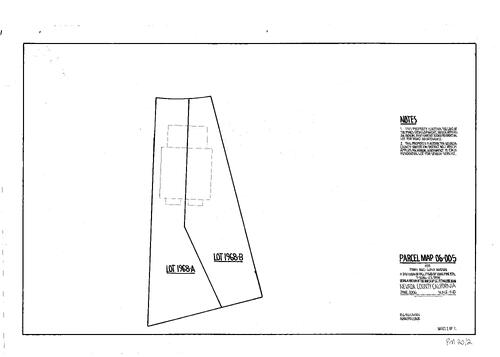 Click to see Parcel Map Book 20, pg. 2 (2006) of Nevada County Recorders Parcel Maps Book 20