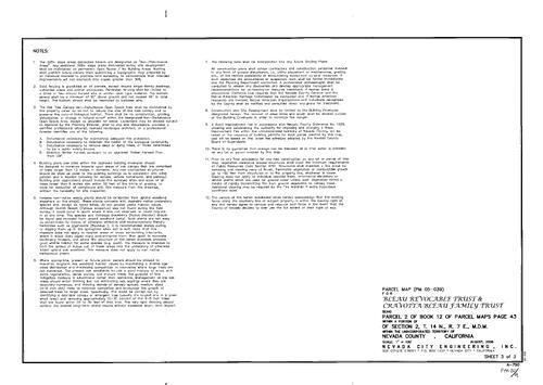 Click to see Parcel Map Book 20, pg. 9 (2006) of Nevada County Recorders Parcel Maps Book 20