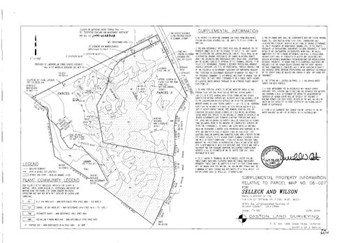 Click to see Parcel Map Book 20, pg. 14 (2006) of Nevada County Recorders Parcel Maps Book 20
