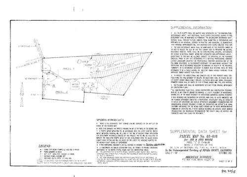 Click to see Parcel Map Book 20, pg. 15 (2006) of Nevada County Recorders Parcel Maps Book 20