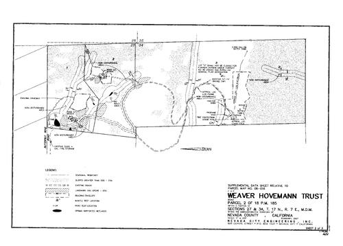 Click to see Parcel Map Book 20, pg. 31 (2007) of Nevada County Recorders Parcel Maps Book 20