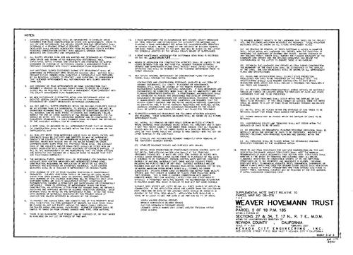 Click to see Parcel Map Book 20, pg. 31 (2007) of Nevada County Recorders Parcel Maps Book 20