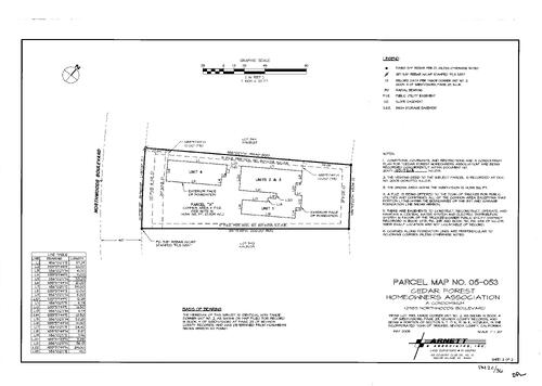Click to see Parcel Map Book 20, pg. 36 (2007) of Nevada County Recorders Parcel Maps Book 20