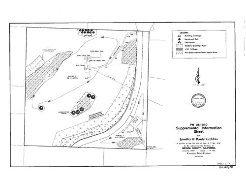 Click to see Parcel Map Book 20, pg. 38 (2006) of Nevada County Recorders Parcel Maps Book 20