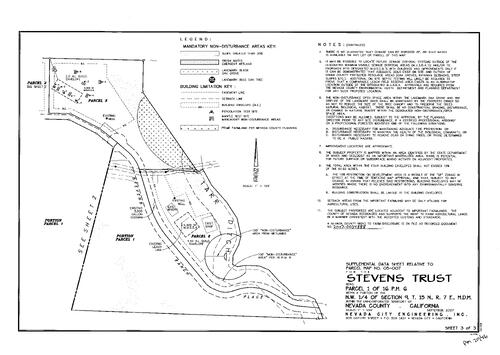 Click to see Parcel Map Book 20, pg. 46 (2007) of Nevada County Recorders Parcel Maps Book 20