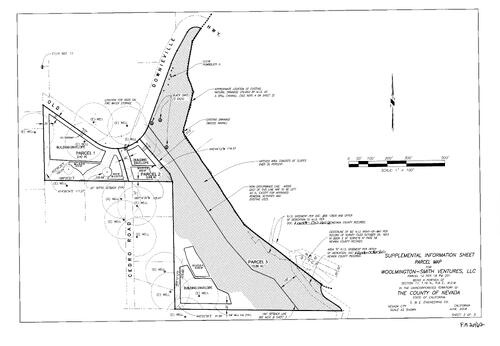 Click to see Parcel Map Book 20, pg. 62 (2008) of Nevada County Recorders Parcel Maps Book 20