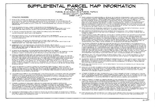 Click to see Parcel Map Book 20, pg. 67 (2008) of Nevada County Recorders Parcel Maps Book 20