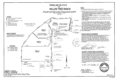 Click to see Parcel Map Book 20, pg. 70 (2008) of Nevada County Recorders Parcel Maps Book 20
