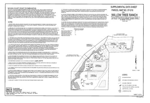 Click to see Parcel Map Book 20, pg. 70 (2008) of Nevada County Recorders Parcel Maps Book 20