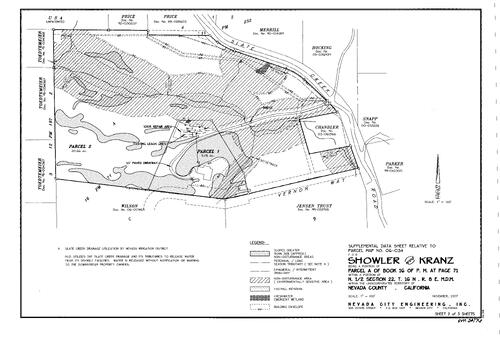 Click to see Parcel Map Book 20, pg. 76 (2008) of Nevada County Recorders Parcel Maps Book 20