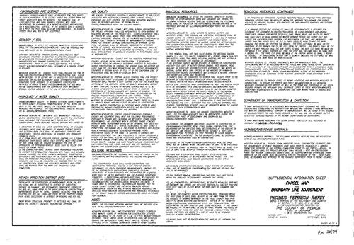 Click to see Parcel Map Book 20, pg. 79 (2008) of Nevada County Recorders Parcel Maps Book 20