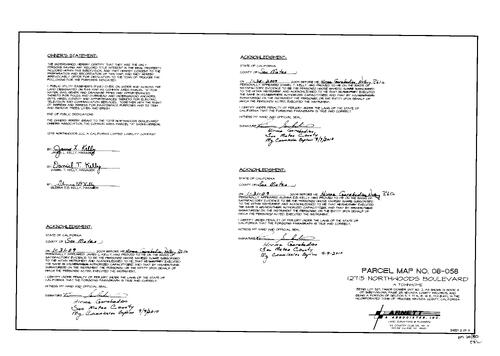Click to see Parcel Map Book 20, pg. 80 (2009) of Nevada County Recorders Parcel Maps Book 20