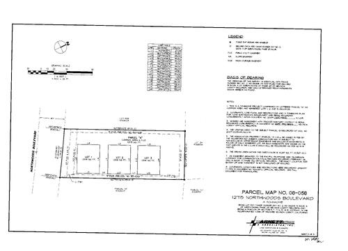 Click to see Parcel Map Book 20, pg. 80 (2009) of Nevada County Recorders Parcel Maps Book 20