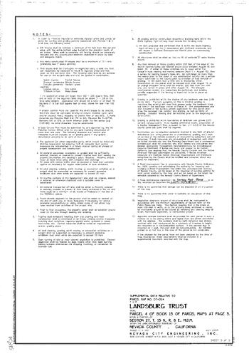 Click to see Parcel Map Book 20, pg. 85 (2009) of Nevada County Recorders Parcel Maps Book 20