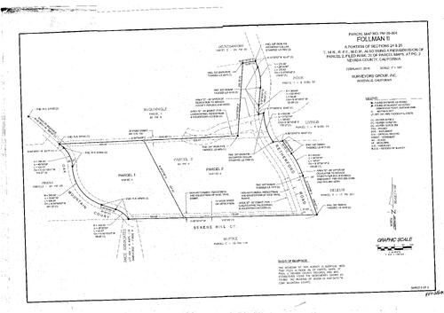 Click to see Parcel Map Book 20, pg. 94 (2009) of Nevada County Recorders Parcel Maps Book 20