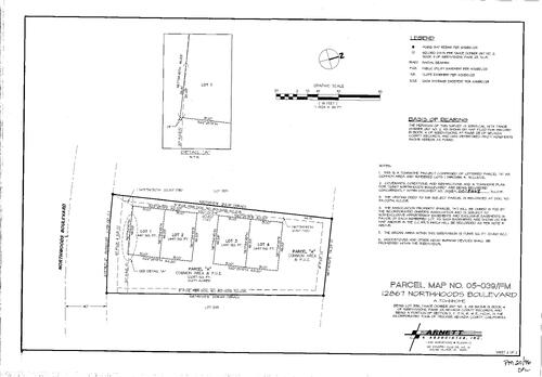 Click to see Parcel Map Book 20, pg. 96 (2010) of Nevada County Recorders Parcel Maps Book 20