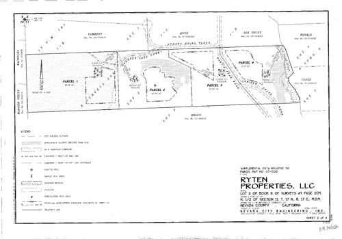 Click to see Parcel Map Book 20, pg. 102 (2010) of Nevada County Recorders Parcel Maps Book 20