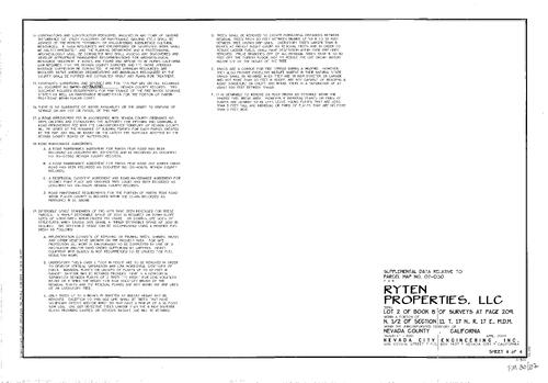 Click to see Parcel Map Book 20, pg. 102 (2010) of Nevada County Recorders Parcel Maps Book 20