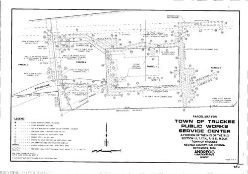 Click to see Parcel Map Book 21, pg. 1 (2011) of Nevada County Recorders Parcel Maps Book 21