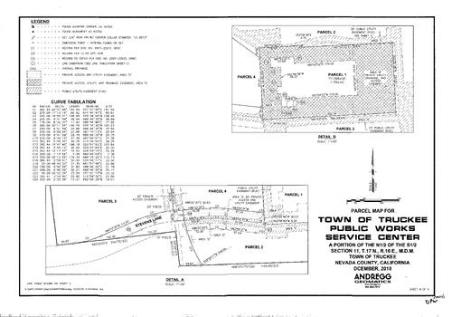 Click to see Parcel Map Book 21, pg. 1 (2011) of Nevada County Recorders Parcel Maps Book 21
