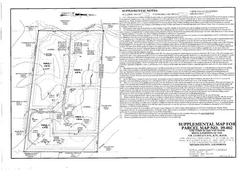 Click to see Parcel Map Book 21, pg. 8 (2011) of Nevada County Recorders Parcel Maps Book 21