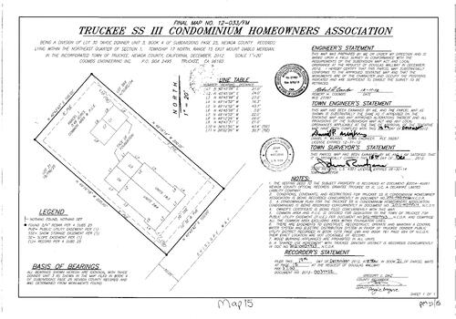 Click to see Parcel Map Book 21, pg. 15 (2012) of Nevada County Recorders Parcel Maps Book 21
