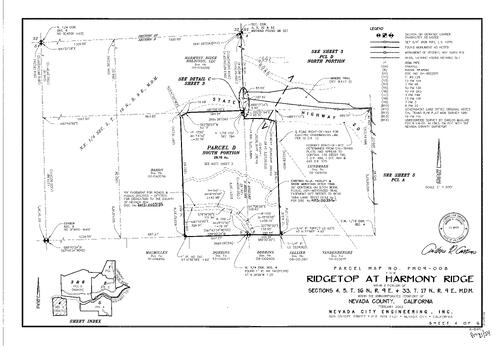 Click to see Parcel Map Book 21, pg. 24 (2013) of Nevada County Recorders Parcel Maps Book 21