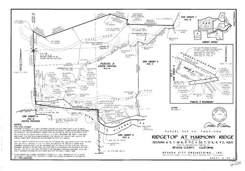 Click to see Parcel Map Book 21, pg. 24 (2013) of Nevada County Recorders Parcel Maps Book 21
