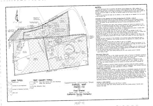 Click to see Parcel Map Book 21, pg. 41 (2016) of Nevada County Recorders Parcel Maps Book 21