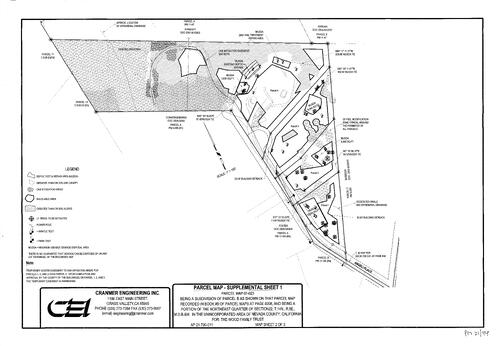 Click to see Parcel Map Book 21, pg. 44 (2016) of Nevada County Recorders Parcel Maps Book 21