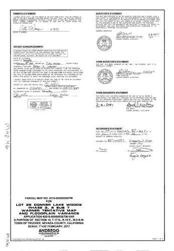 Click to see Parcel Map Book 21, pg. 46 of Nevada County Recorders Parcel Maps Book 21