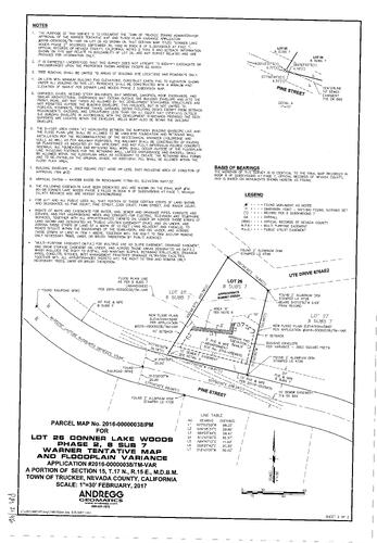Click to see Parcel Map Book 21, pg. 46 of Nevada County Recorders Parcel Maps Book 21