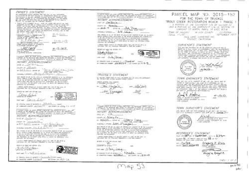 Click to see Parcel Map Book 21, pg. 53 of Nevada County Recorders Parcel Maps Book 21