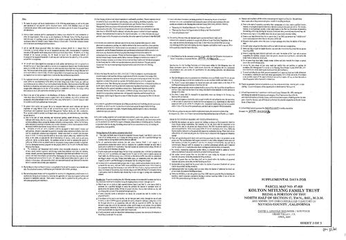 Click to see Parcel Map Book 21, pg. 61 of Nevada County Recorders Parcel Maps Book 21