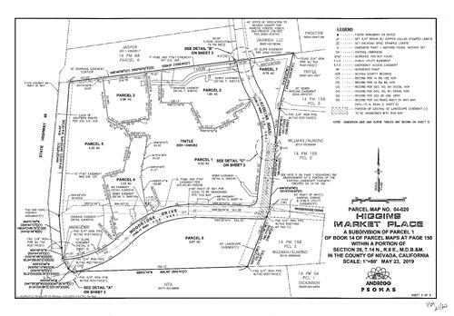 Click to see Parcel Map Book 21, pg. 62 of Nevada County Recorders Parcel Maps Book 21