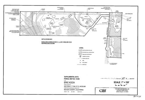 Click to see Parcel Map Book 21-069, 2020 of Nevada County Recorders Parcel Maps Book 21