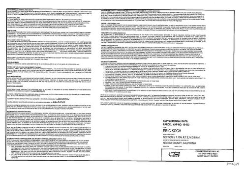 Click to see Parcel Map Book 21-069, 2020 of Nevada County Recorders Parcel Maps Book 21