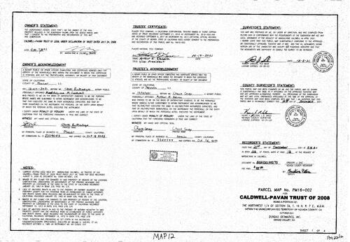 Click to see Parcel Map Book 22, page 12 (2021_ of Nevada County Recorders Parcel Maps Book 22