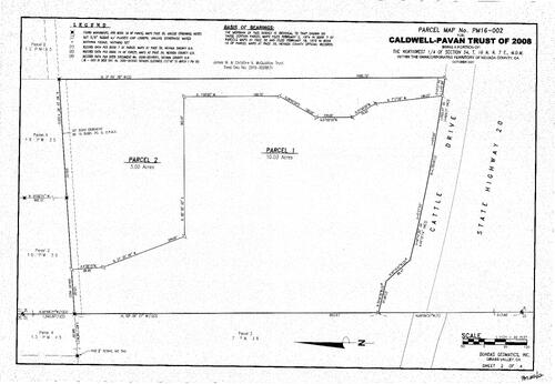 Click to see Parcel Map Book 22, page 12 (2021_ of Nevada County Recorders Parcel Maps Book 22