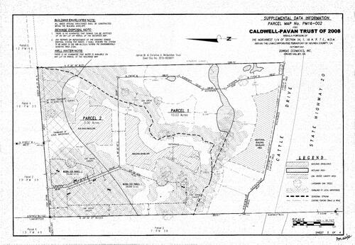 Click to see Parcel Map Book 22, page 12 (2021_ of Nevada County Recorders Parcel Maps Book 22