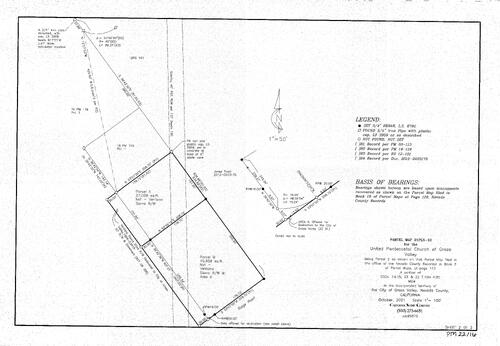 Click to see Parcel Map Book 22, pg. 16 (2022) of Nevada County Recorders Parcel Maps Book 22