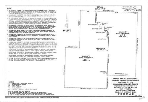 Click to see Parcel Map Book 22, pg. 19 of Nevada County Recorders Parcel Maps Book 22