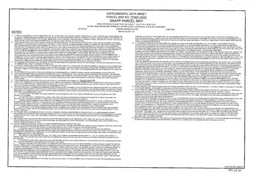 Click to see Parcel Map Book 22, pg. 21 of Nevada County Recorders Parcel Maps Book 22