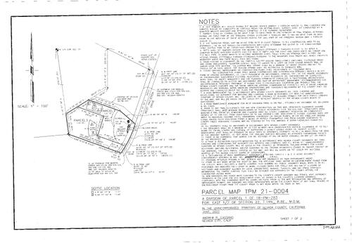 Click to see Parcel Map Book 22, pg. 22 of Nevada County Recorders Parcel Maps Book 22