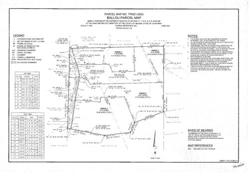 Click to see Parcel Map Book 22, pg. 29 of Nevada County Recorders Parcel Maps Book 22