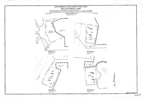 Click to see Parcel Map Book 22, pg. 29 of Nevada County Recorders Parcel Maps Book 22